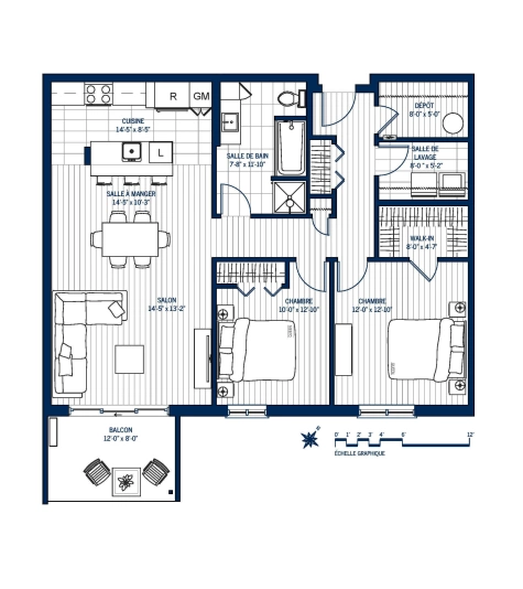 Plan Appartement 203