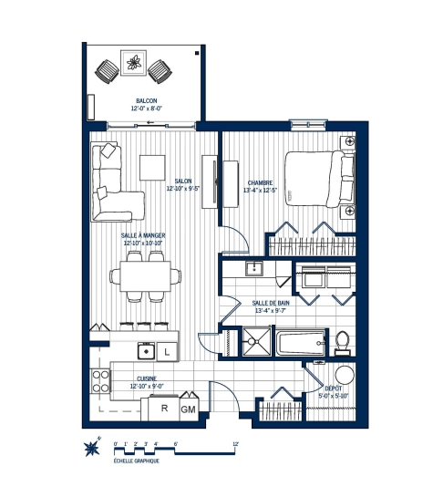 Plan Appartement 514