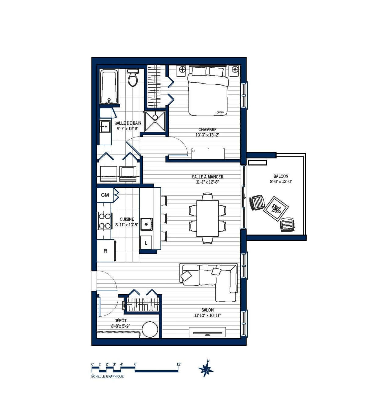 Plan Appartement 417