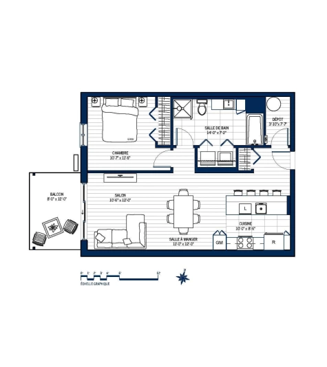 Plan Appartement 114