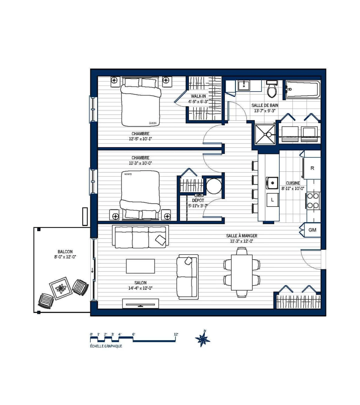 Plan Appartement 113