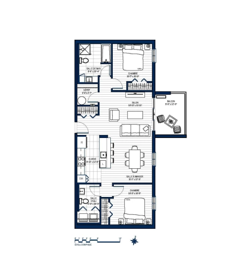 Plan Appartement 418