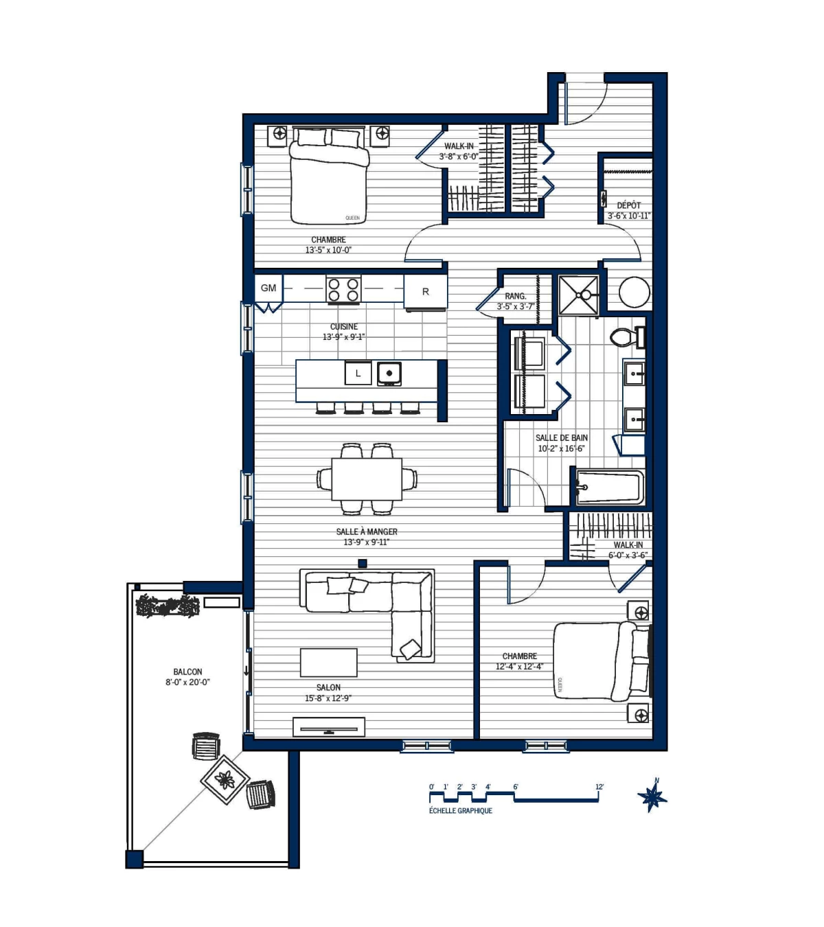 Plan Appartement 406