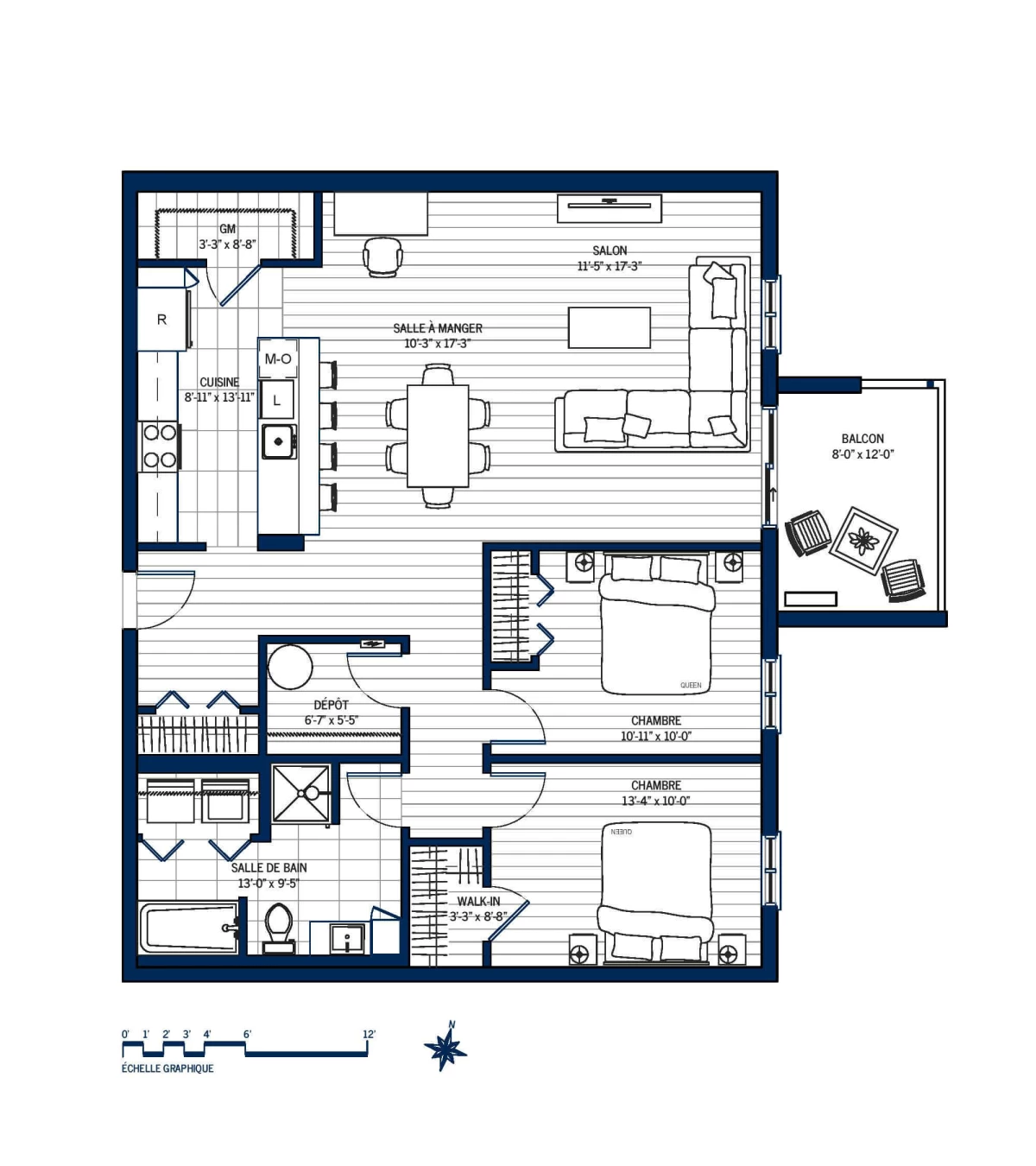 Plan Appartement 502