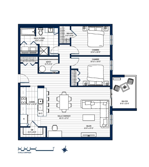 Plan Appartement 501