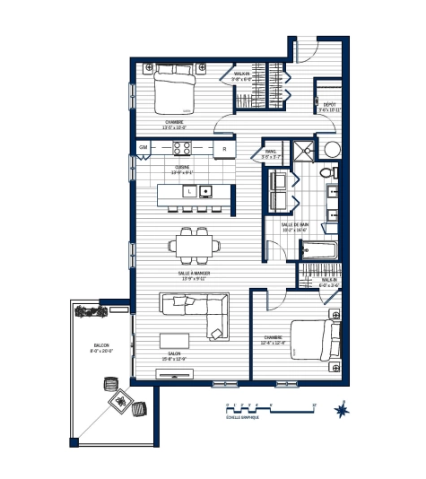 Plan Appartement 506