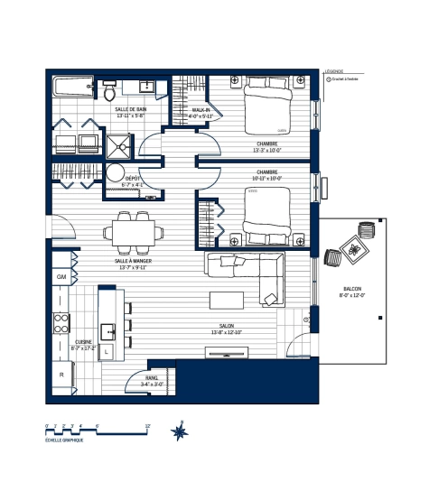 Plan Appartement 201