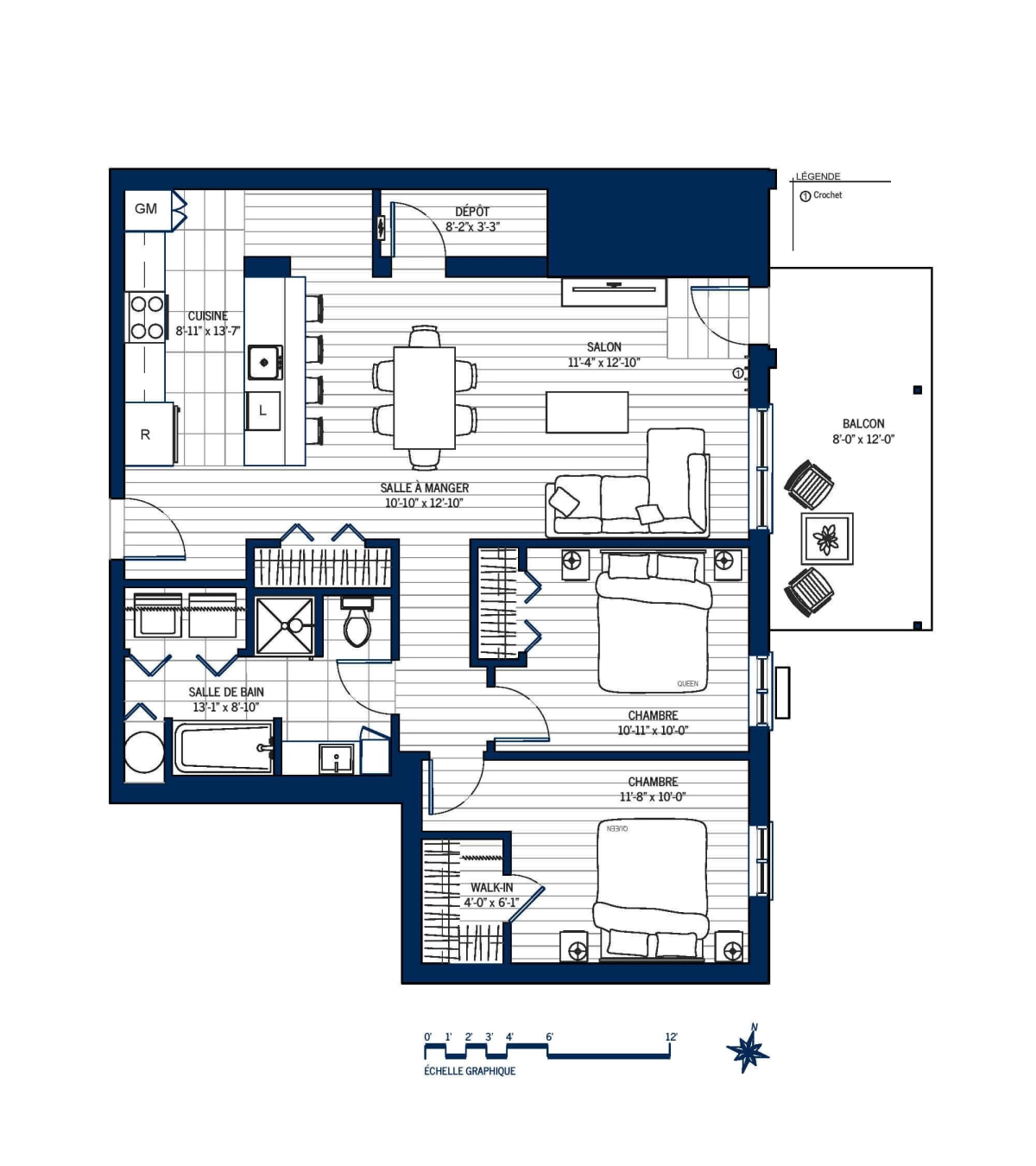 Plan Appartement 204