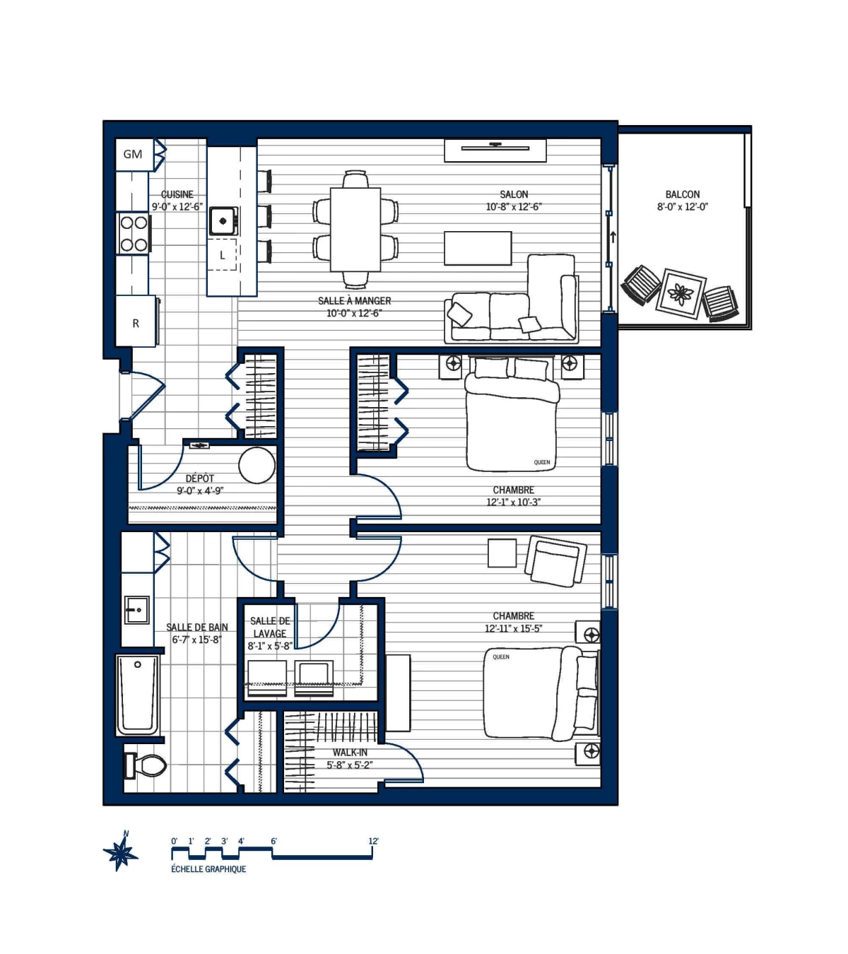 Plan Appartement 407