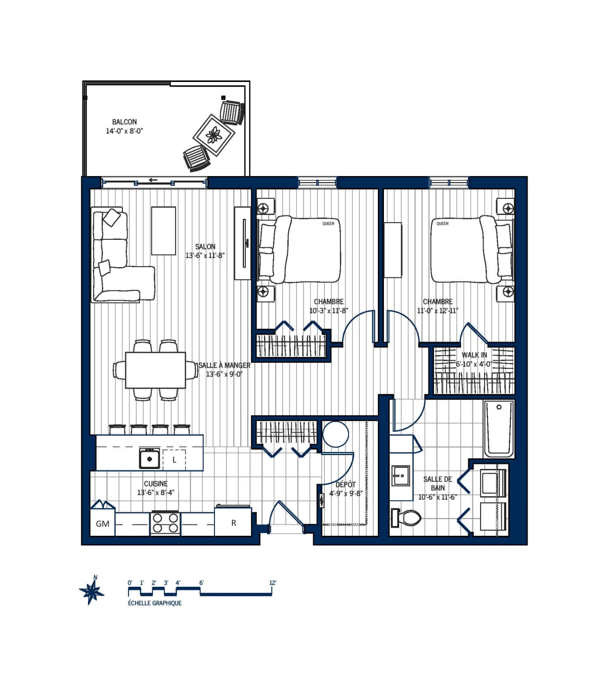 Plan Appartement 317