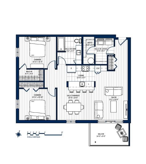 Plan Appartement 318