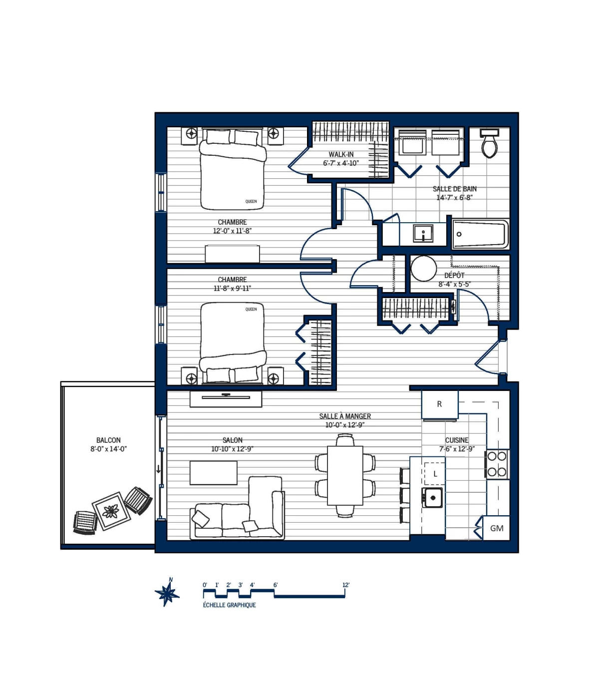 Plan Appartement 401