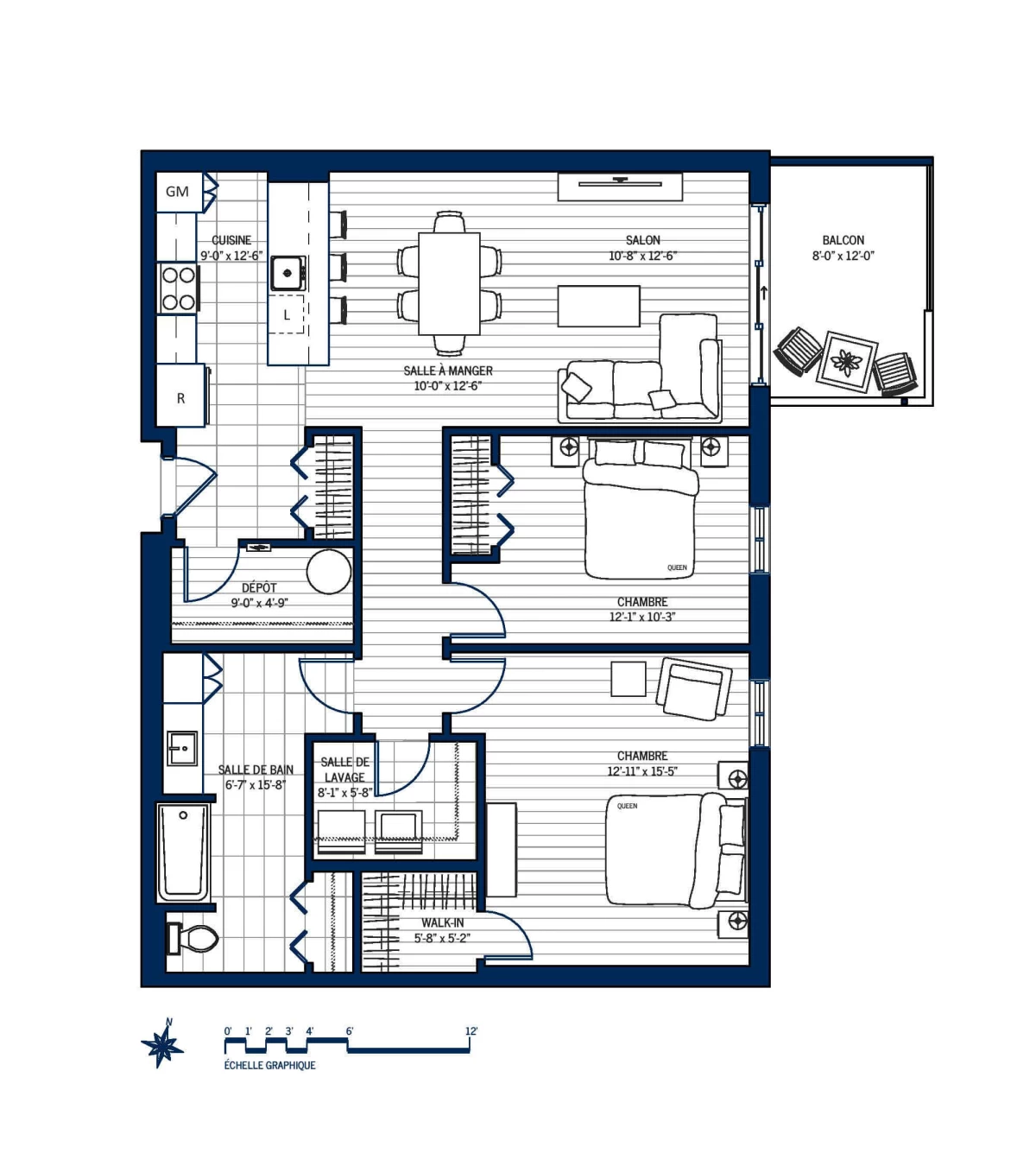 Plan Appartement 307