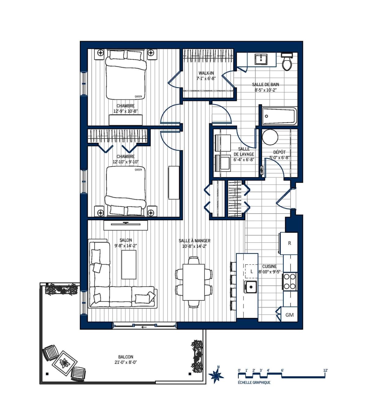Plan Appartement 206