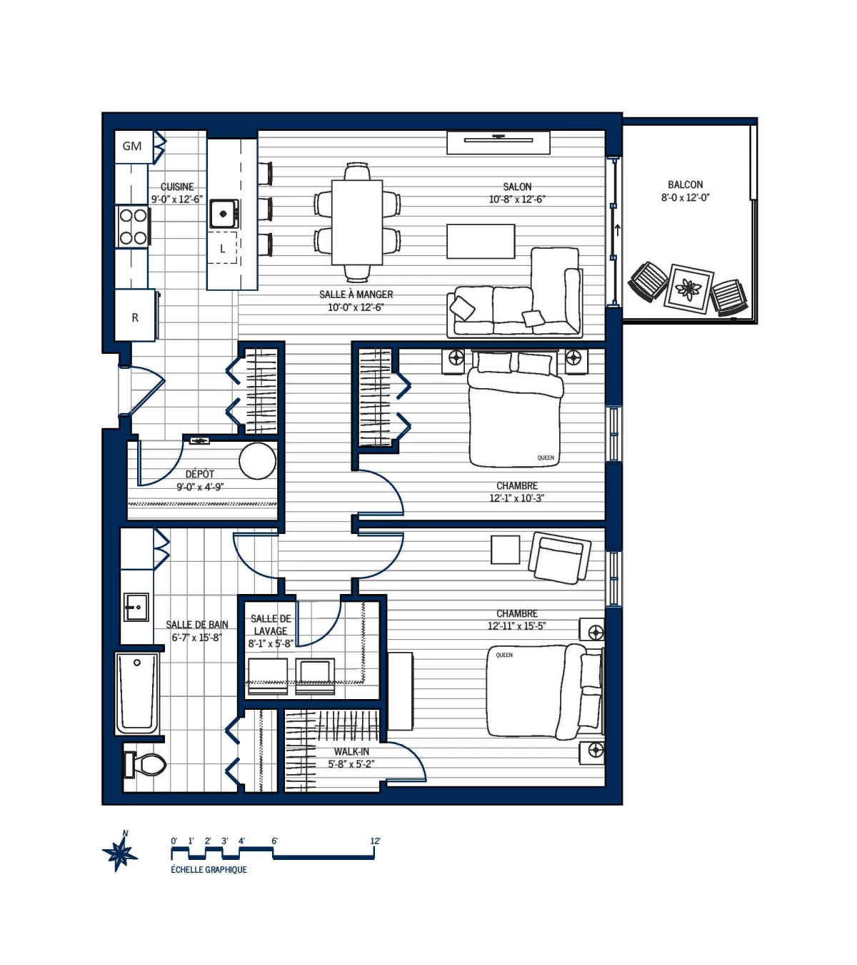 Plan Appartement 207
