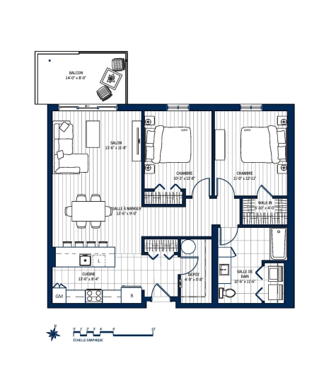 Plan Appartement 217