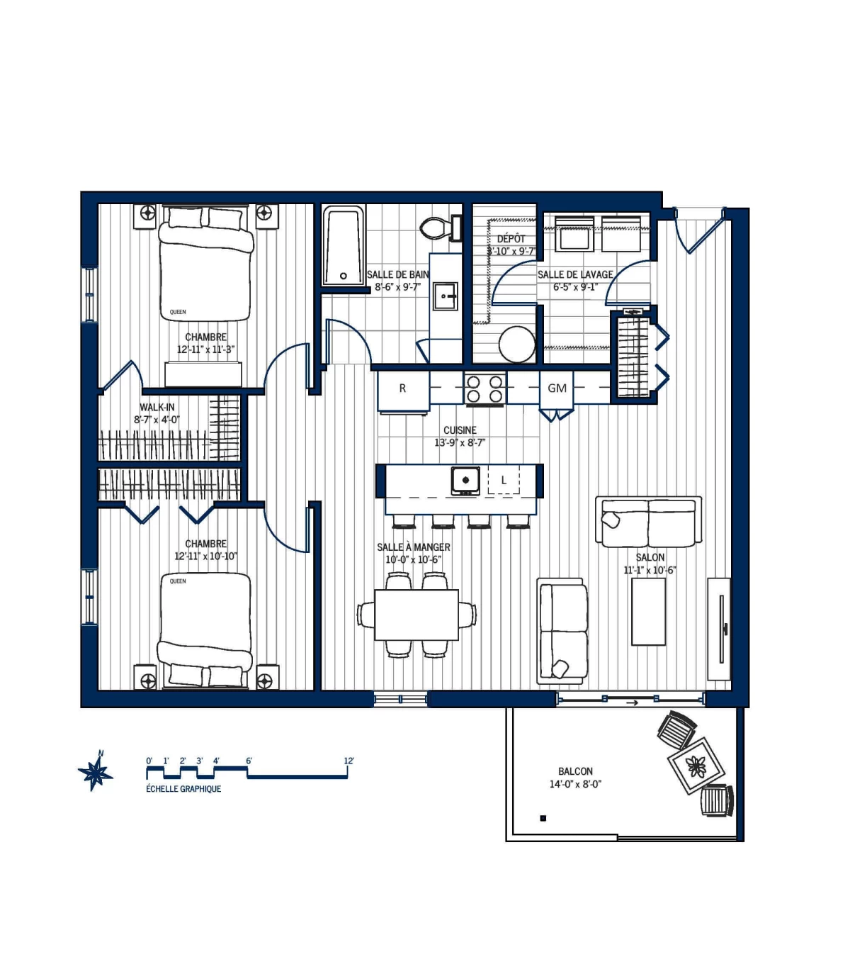 Plan Appartement 218