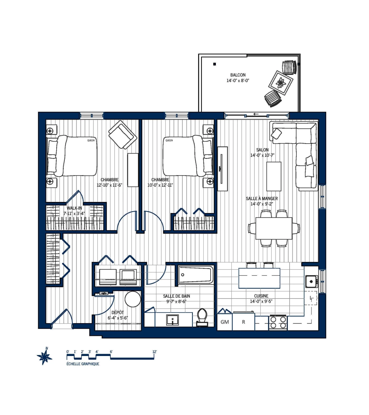 Plan Appartement 214