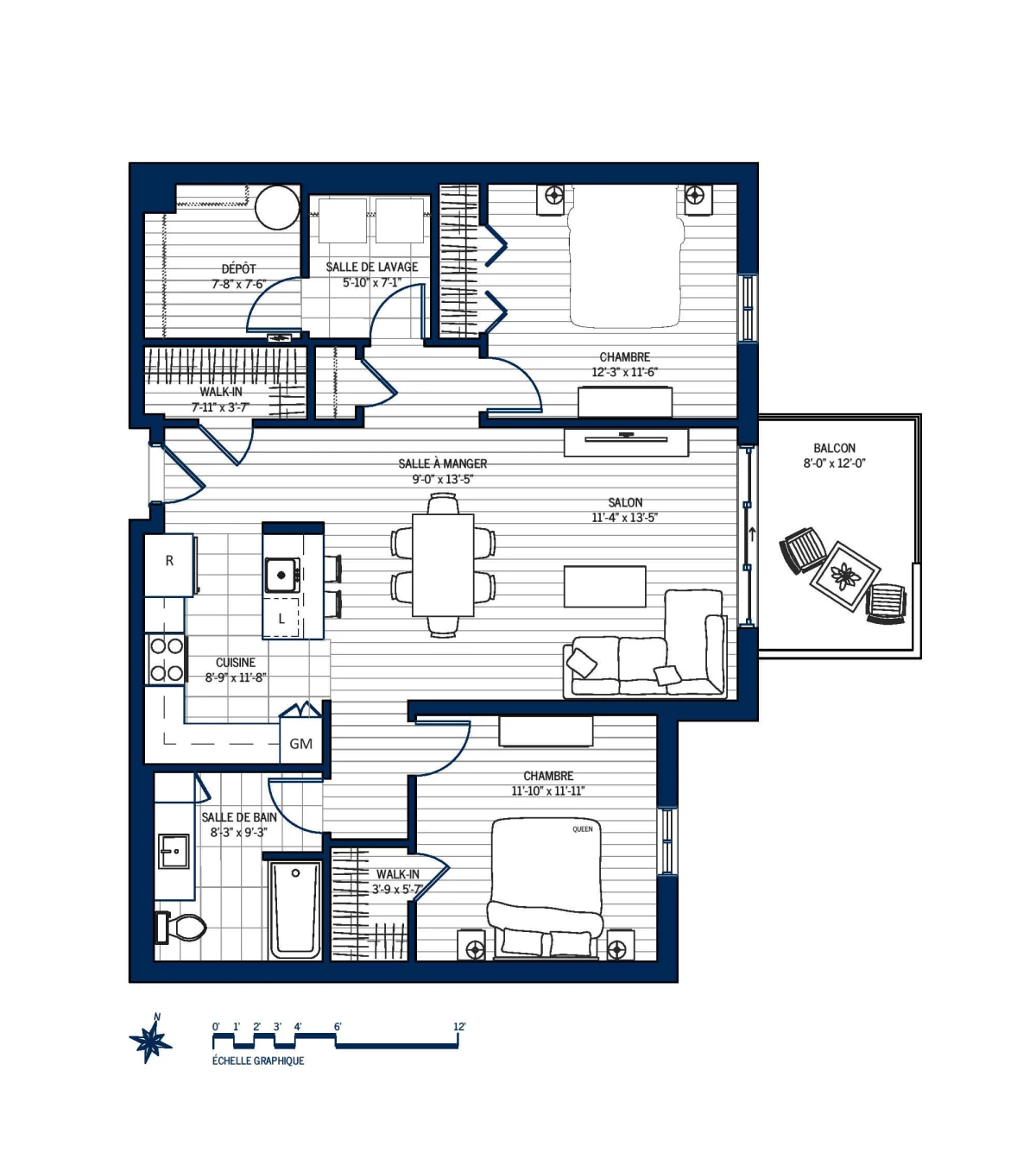 Plan Appartement 413