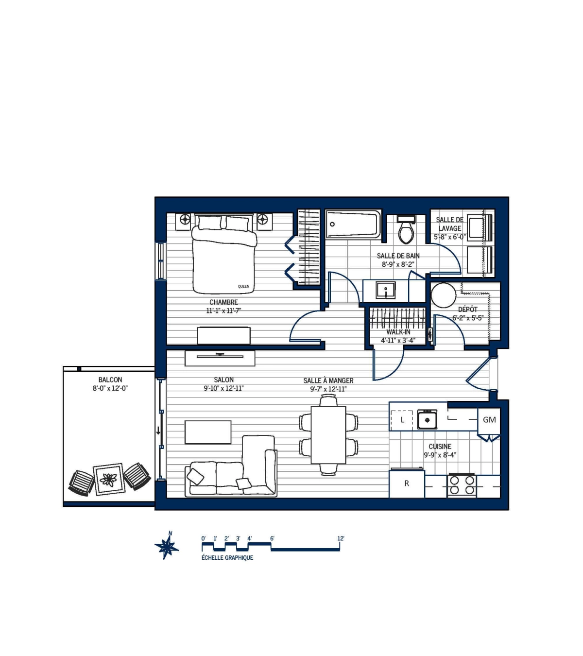 Plan Appartement 104
