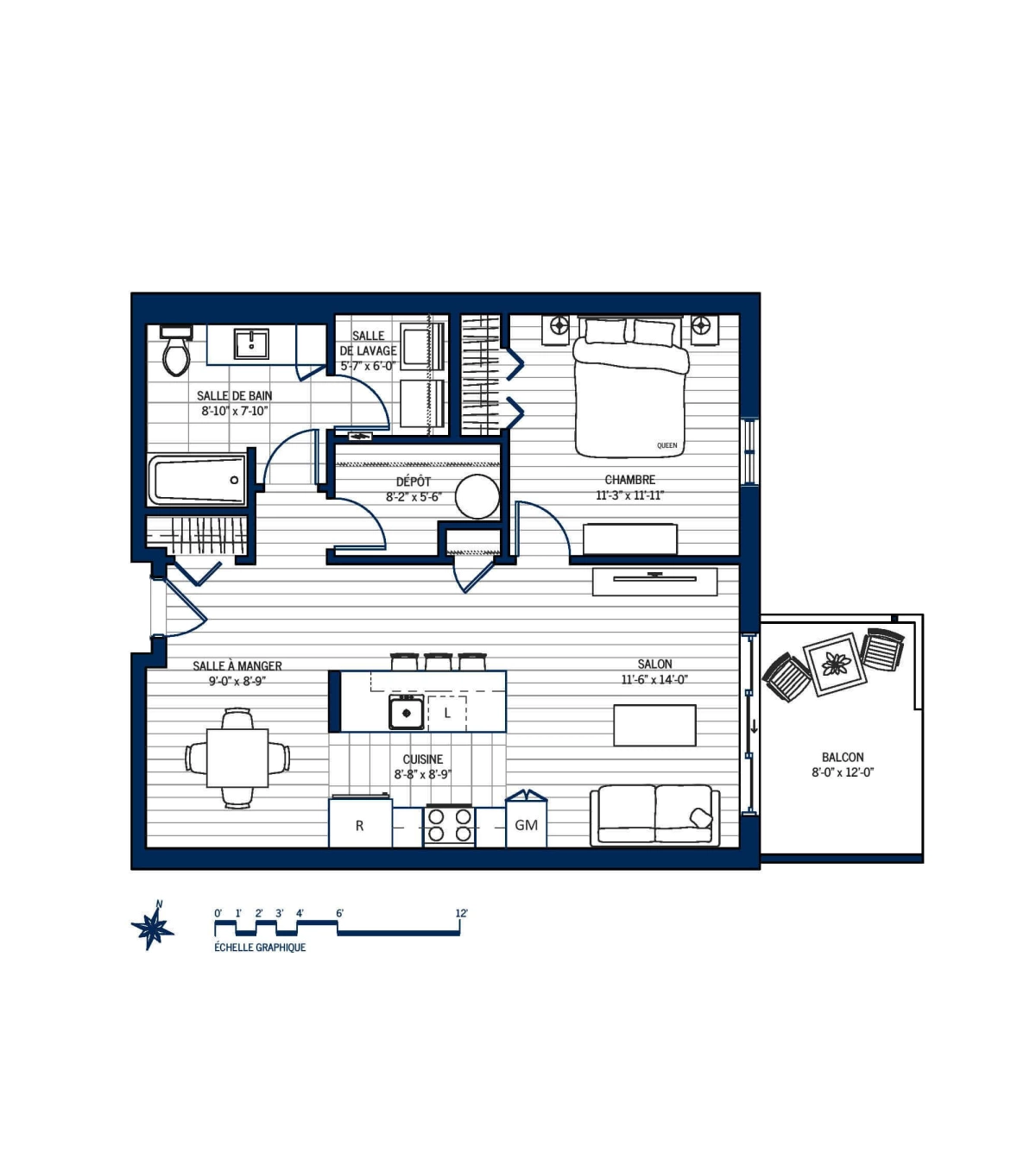 Plan Appartement 108