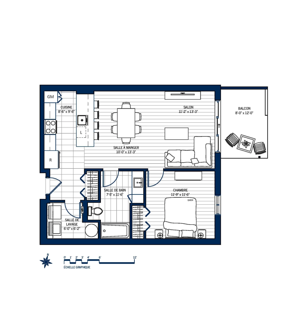 Plan Appartement 109