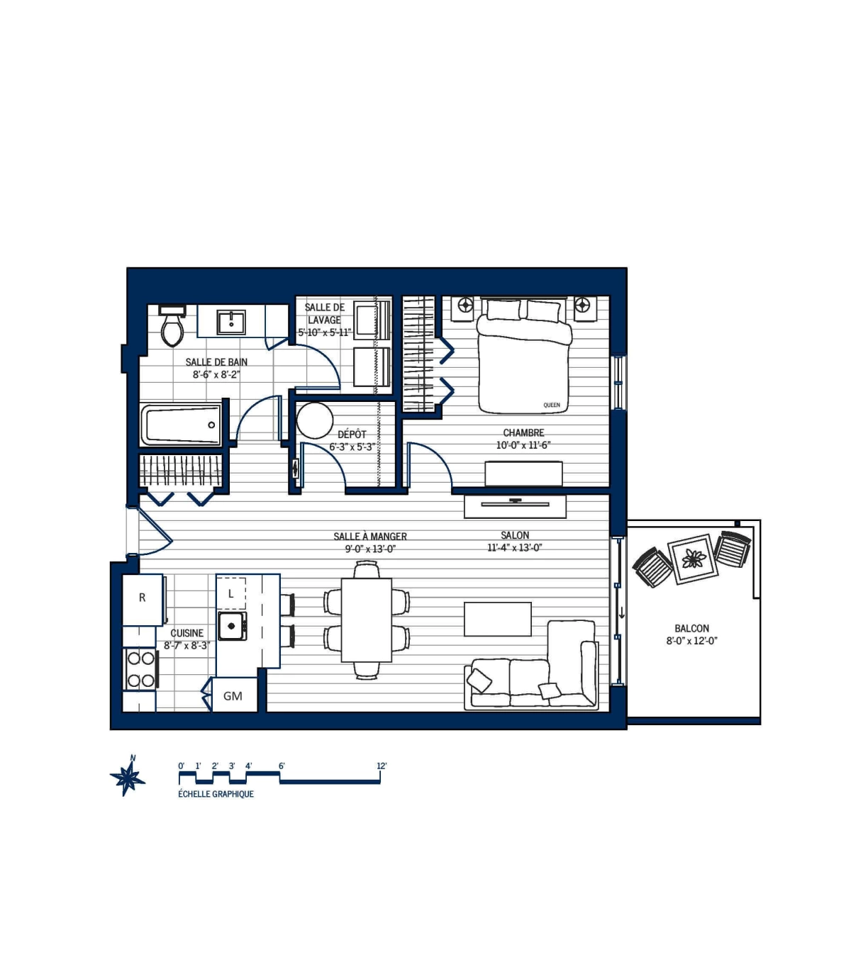 Plan Appartement 110