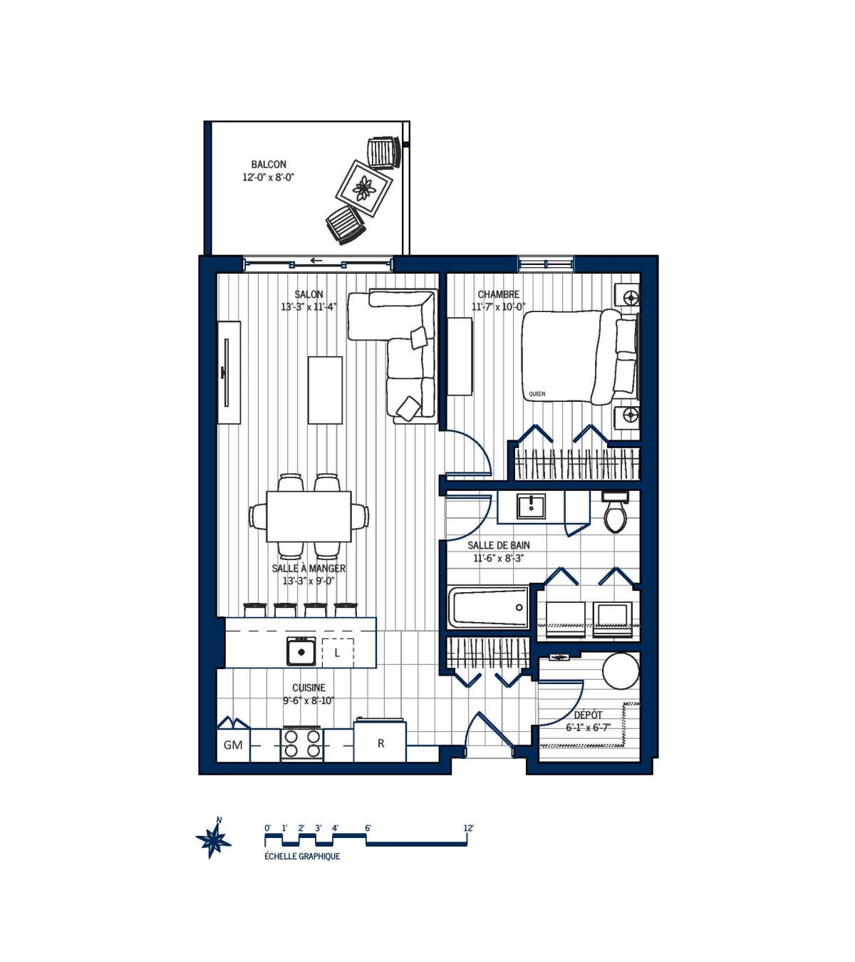 Plan Appartement 115