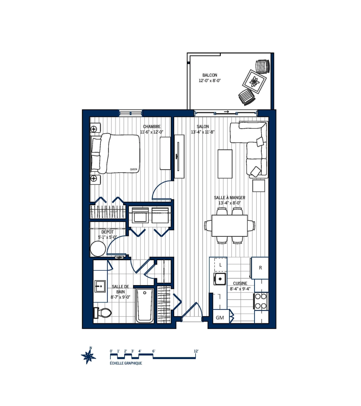 Plan Appartement 116