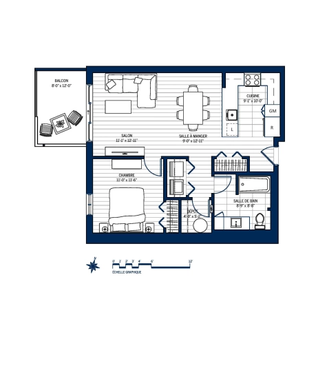 Plan Appartement 202