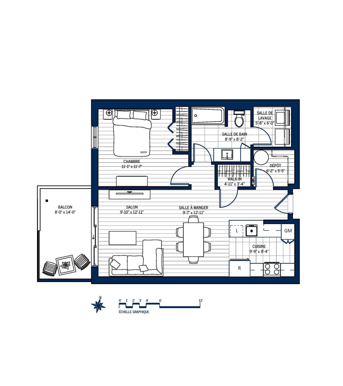 Plan Appartement 204