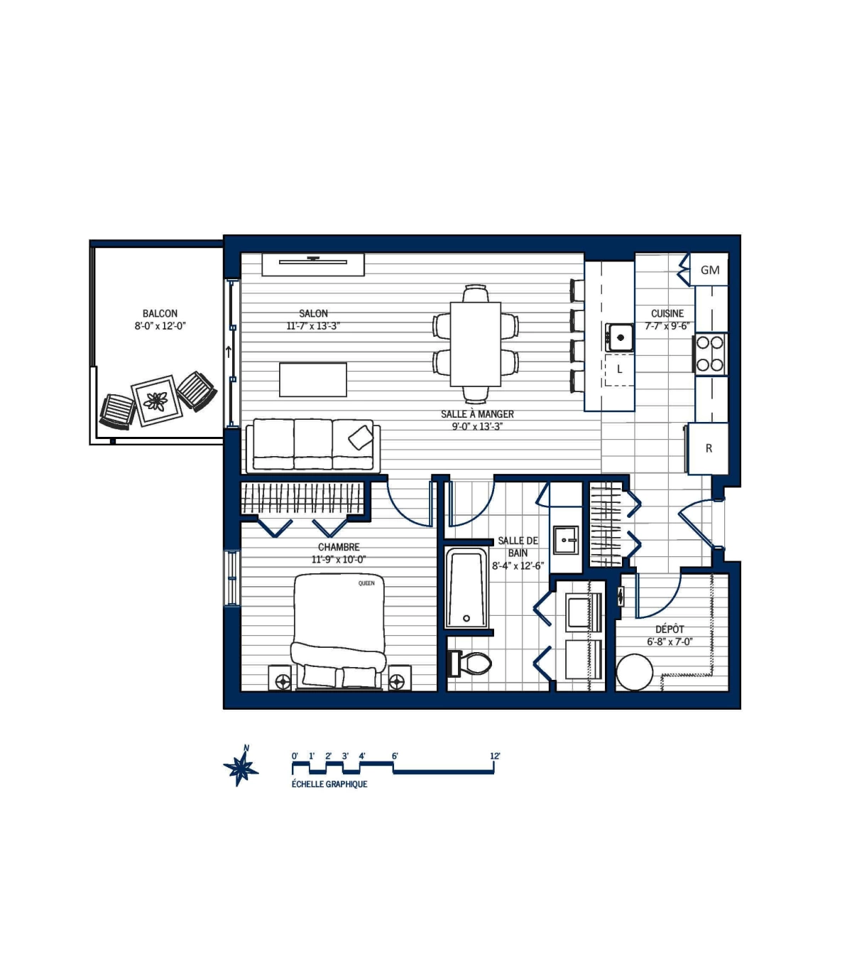 Plan Appartement 205
