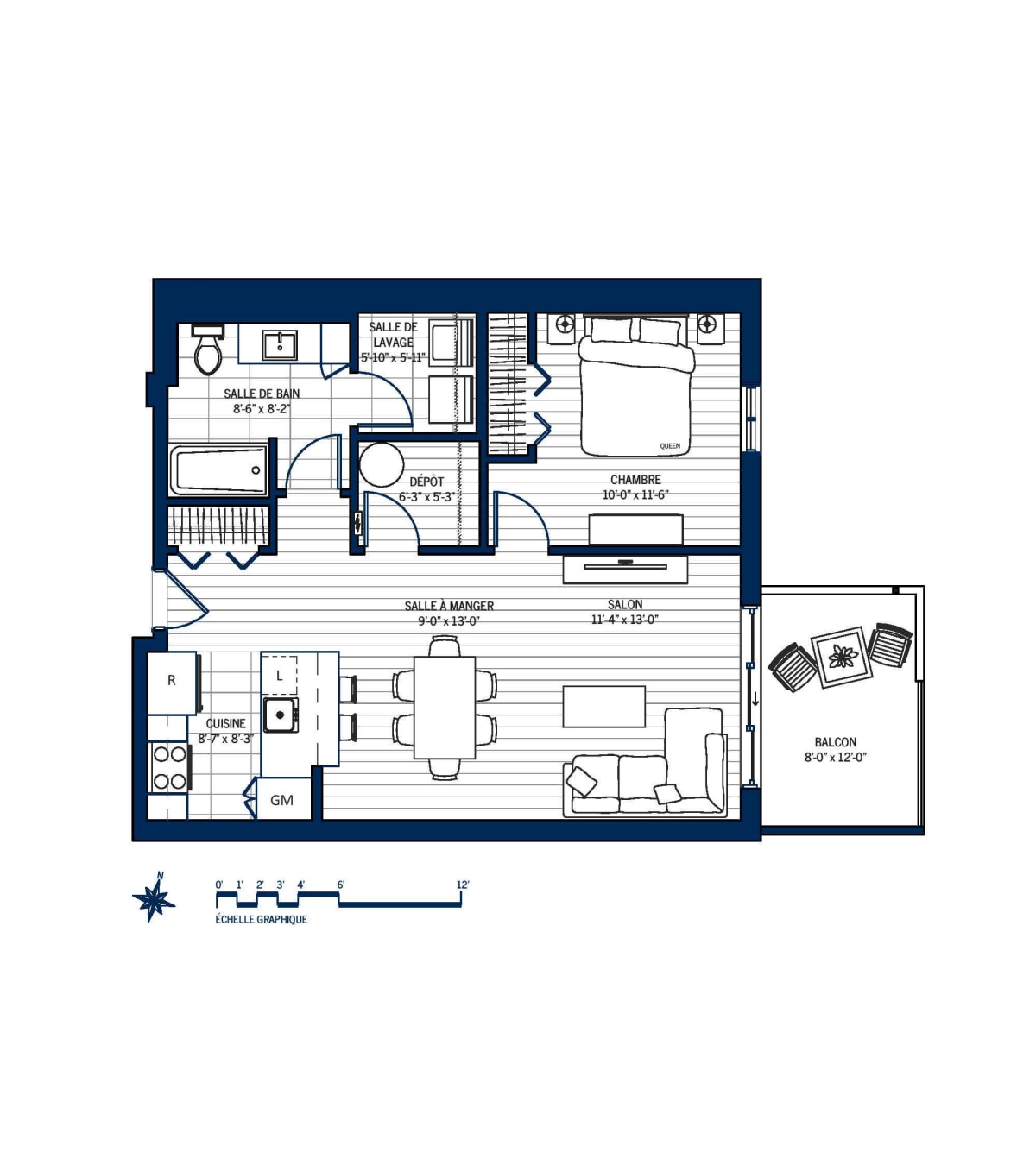 Plan Appartement 210