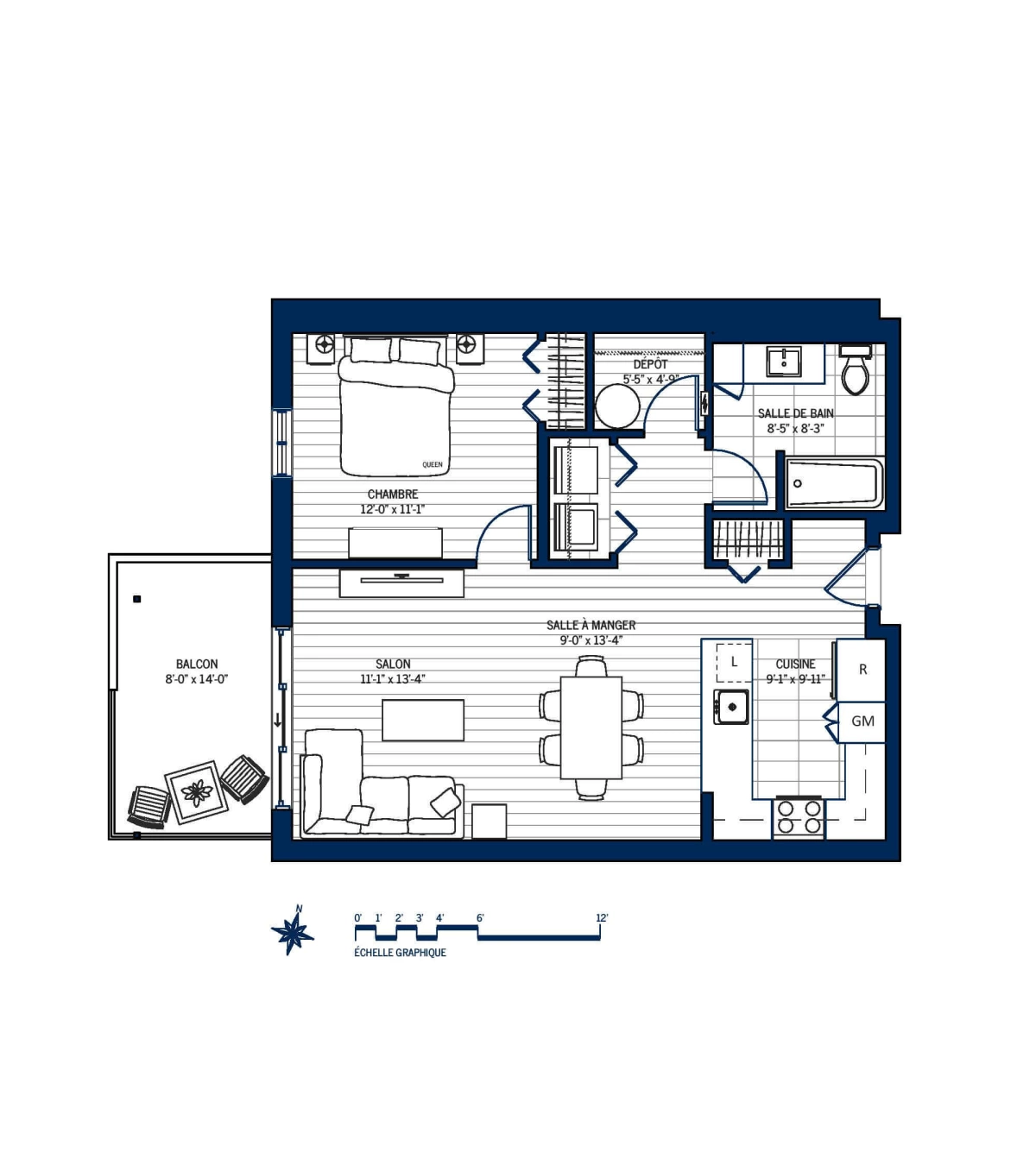 Plan Appartement 303