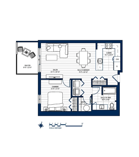 Plan Appartement 402