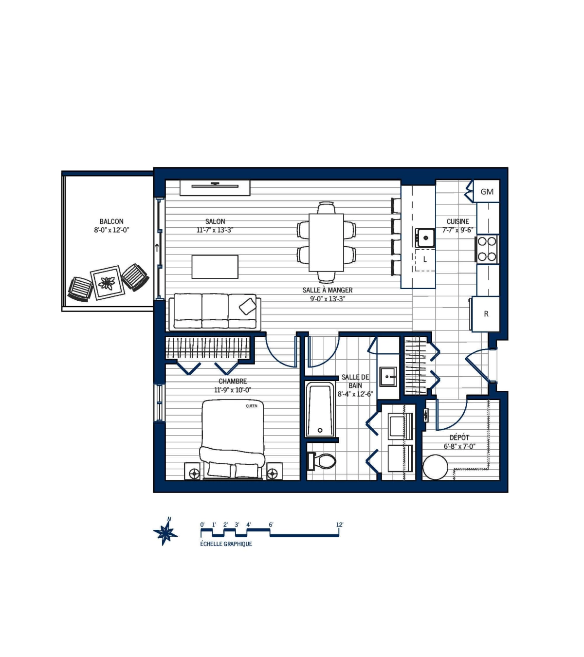 Plan Appartement 405