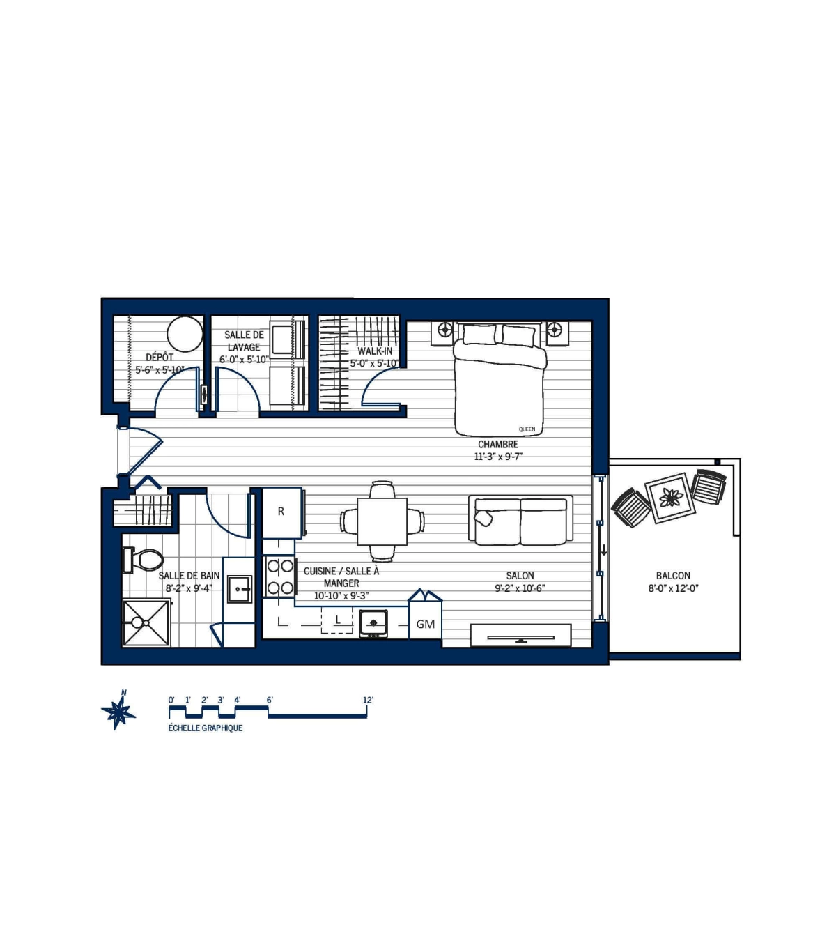 Plan Appartement 212