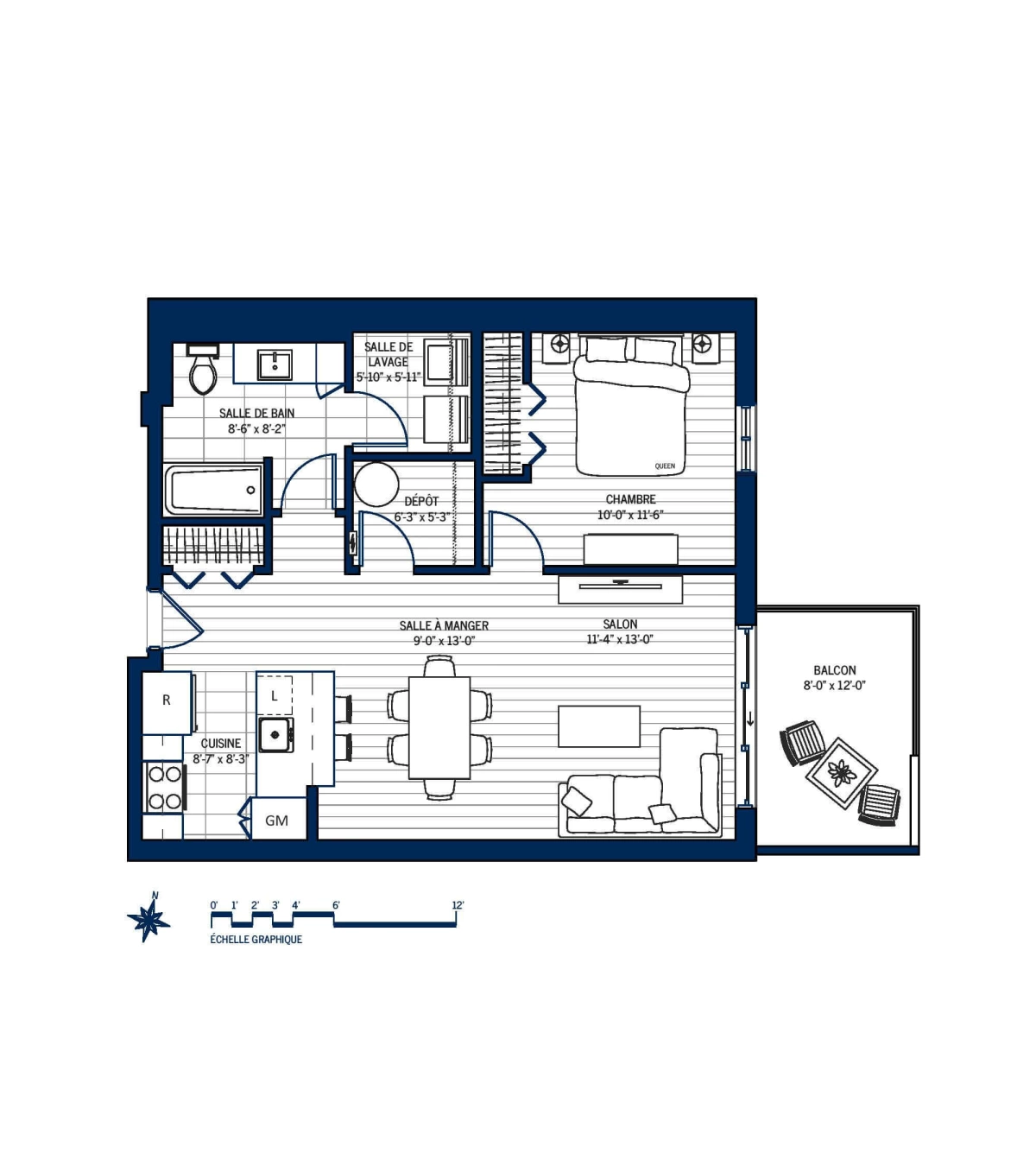 Plan Appartement 410