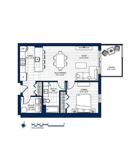 Plan Appartement 411