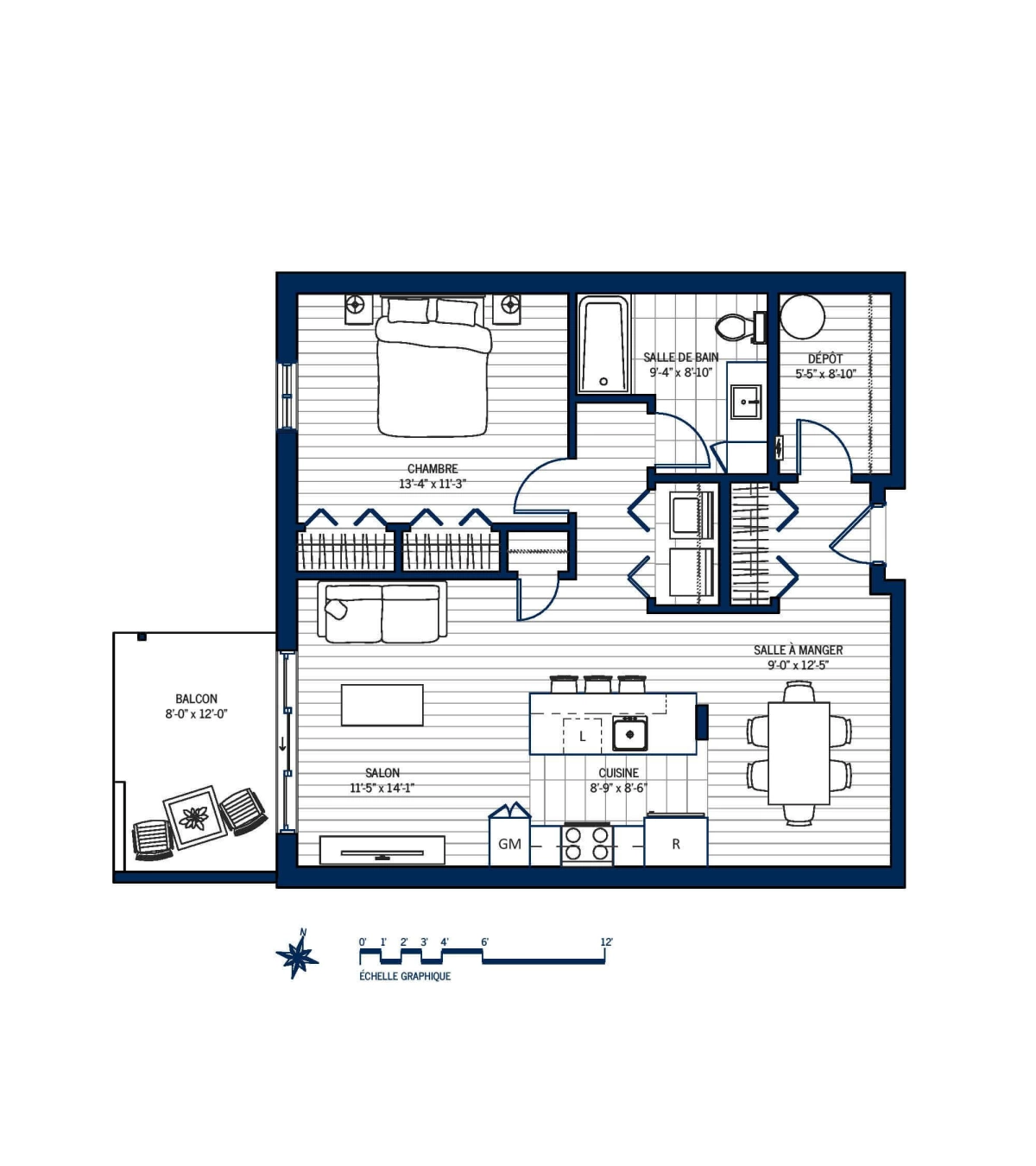 Plan Appartement 112