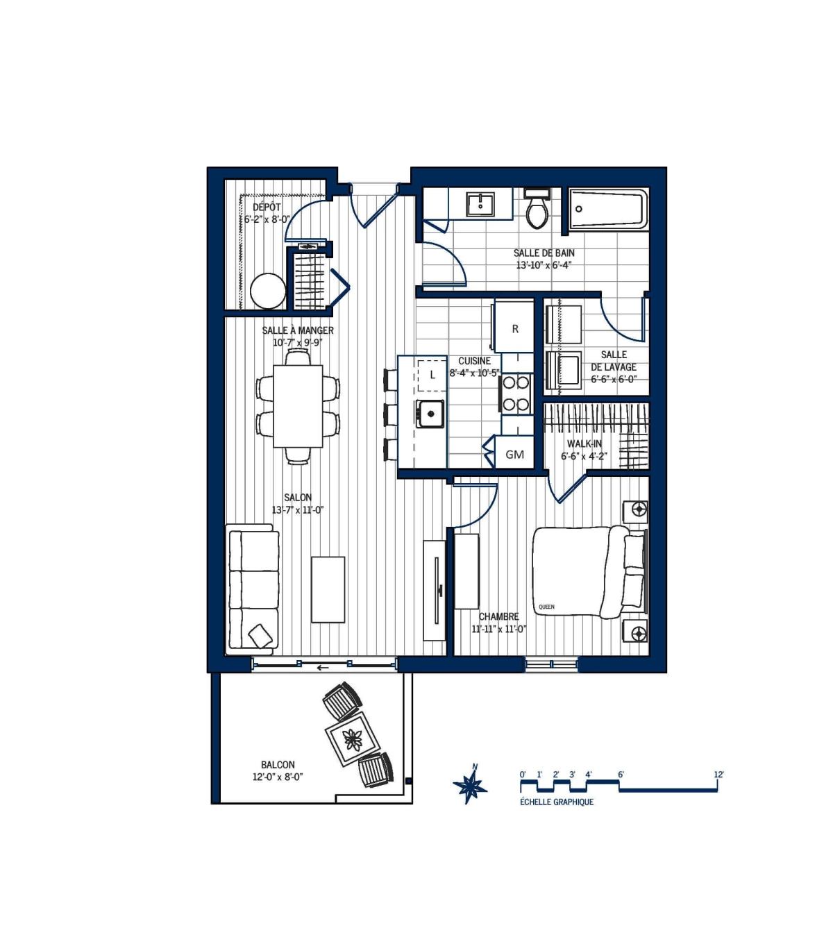 Plan Appartement 116