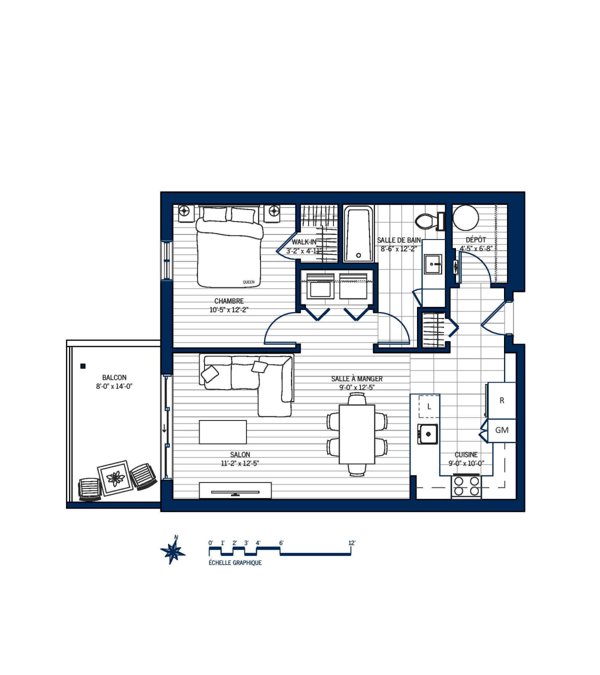 Plan Appartement 308