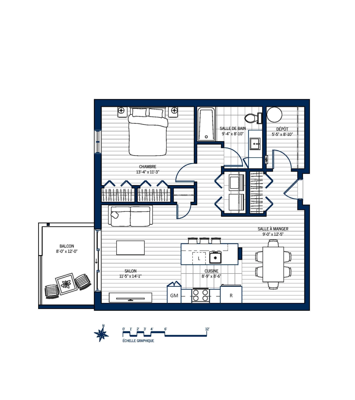 Plan Appartement 312