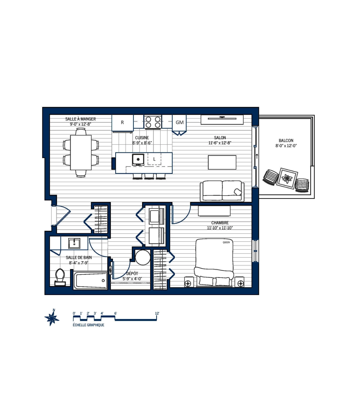 Plan Appartement 405