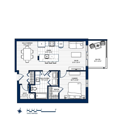 Plan Appartement 303