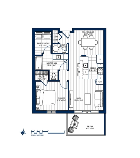 Plan Appartement 415