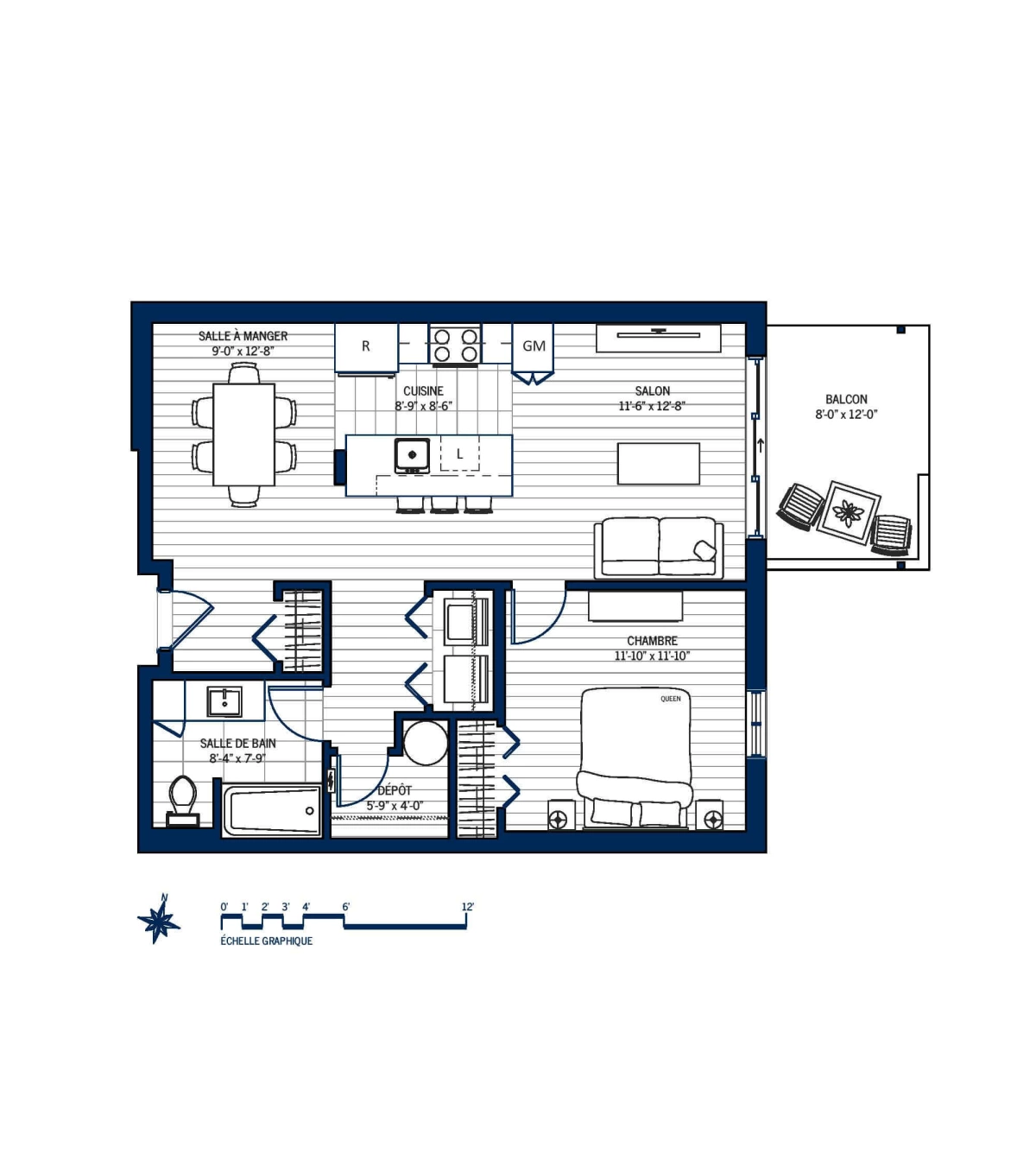 Plan Appartement 105