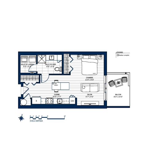 Plan Appartement 104