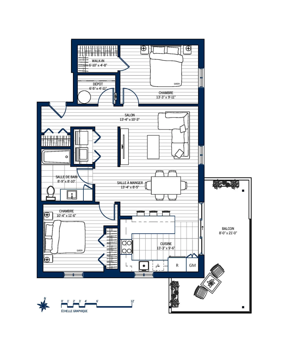 Plan Appartement 318