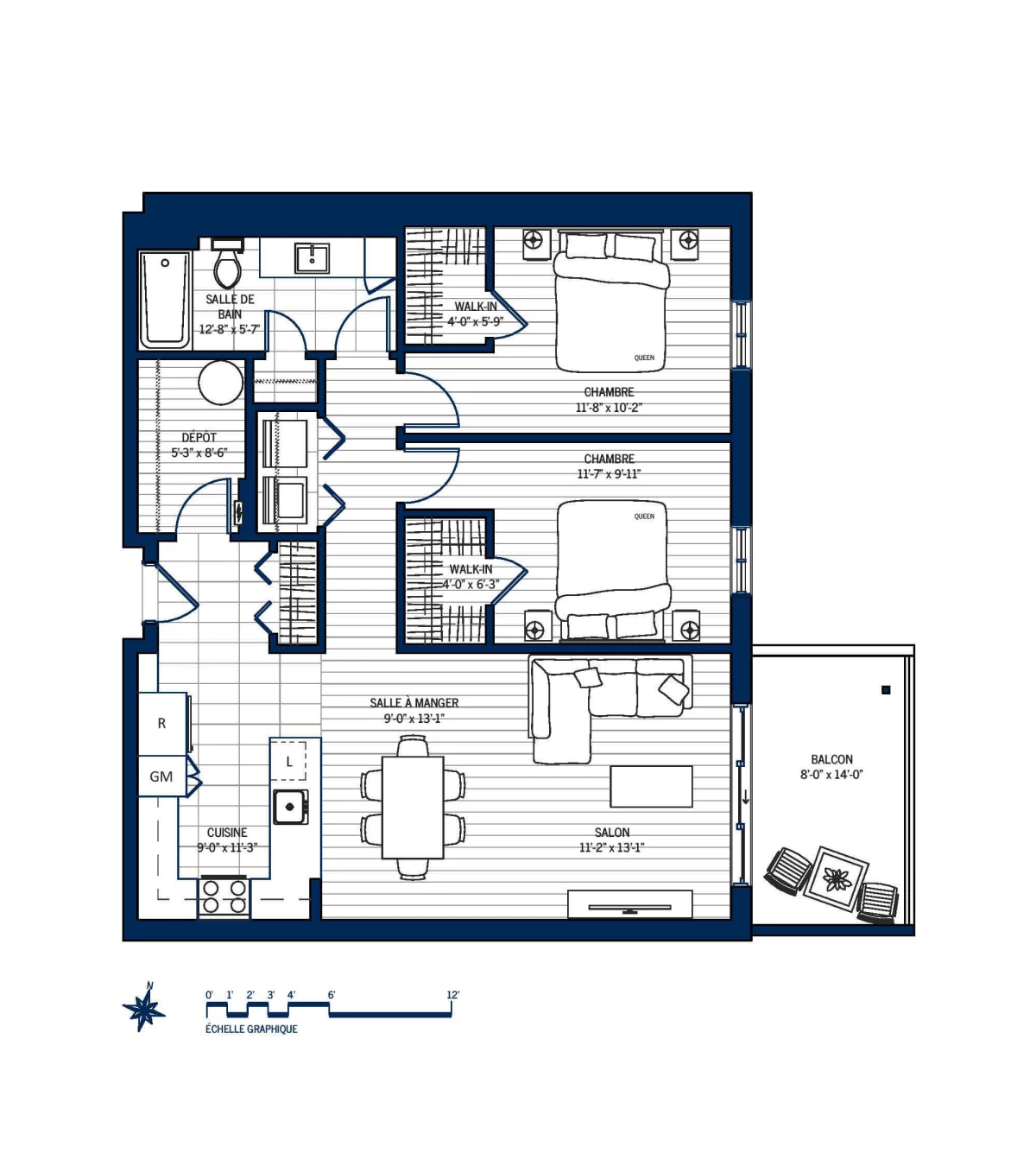 Plan Appartement 302